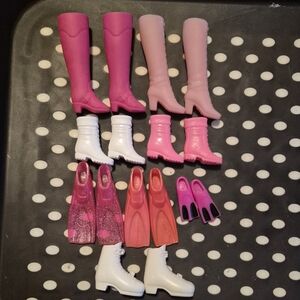 Barbie Shoes Lot